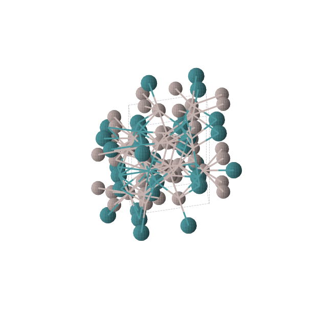 Crystal structure of Al5Rh2 (hexagonal, P63/mmc (No. 194))