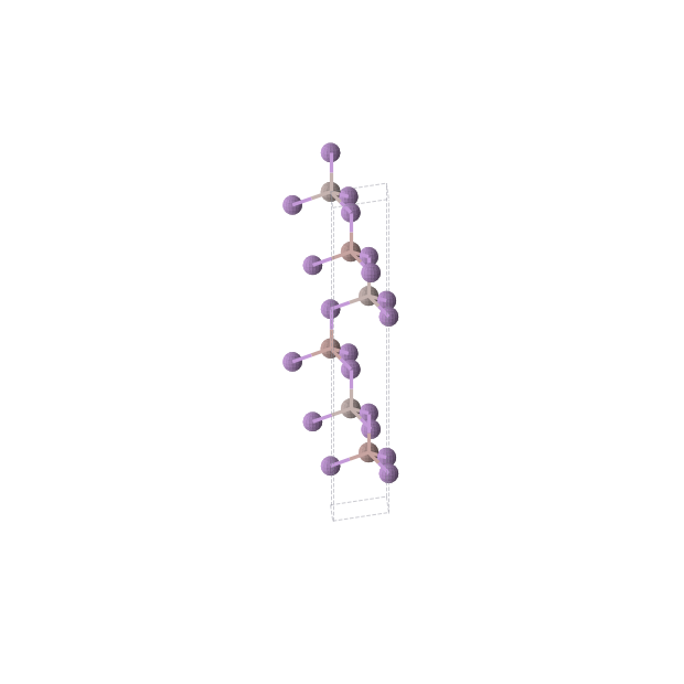 Crystal structure of Al1As2Ga1 (trigonal, R3m (No. 160))