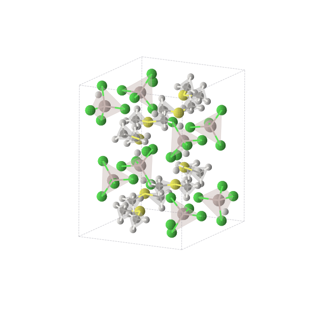 Crystal structure of C16H56Al8Cl32S8 (monoclinic, P21/c (No. 14))