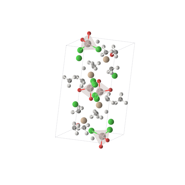 Crystal structure of C12H36Al4Cl8O4Si4 (monoclinic, P21/c (No. 14))