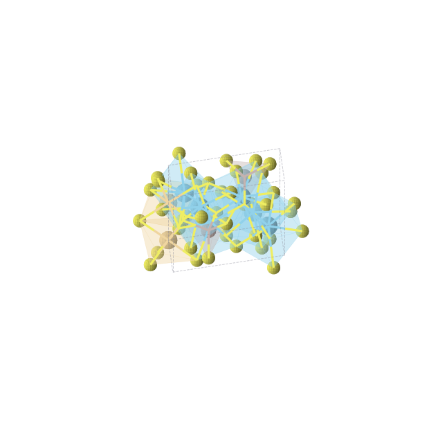 Crystal structure of Al2Cd2La6S14 (hexagonal, P63 (No. 173))