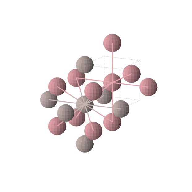 Crystal structure of AlCo (cubic, Pm-3m (No. 221))