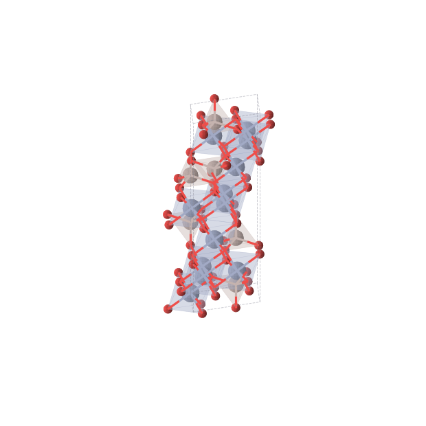 Crystal structure of AlCr2O4 (trigonal, R-3m (No. 166))
