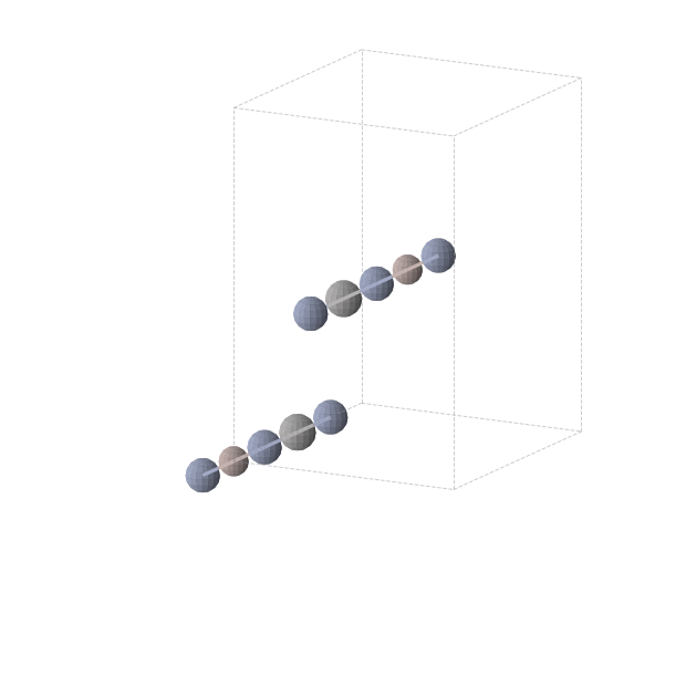 Crystal structure of Al1Cr2V1 (orthorhombic, Immm (No. 71))
