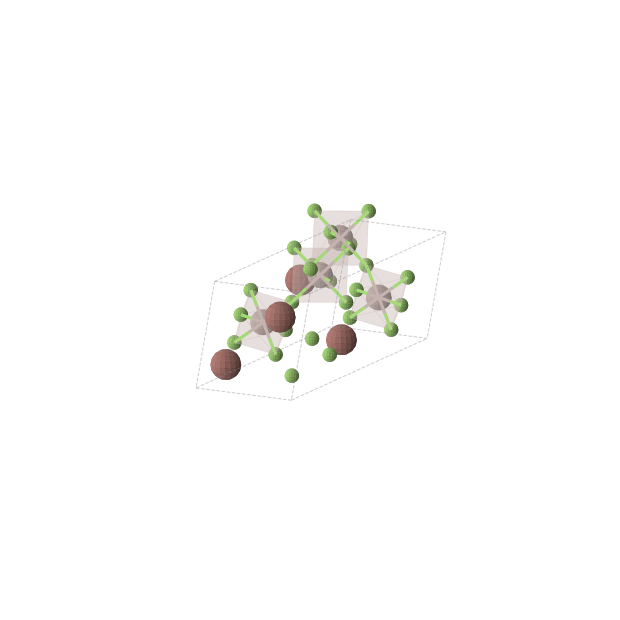 Crystal structure of AlTlF4 (monoclinic, C2/c (No. 15))