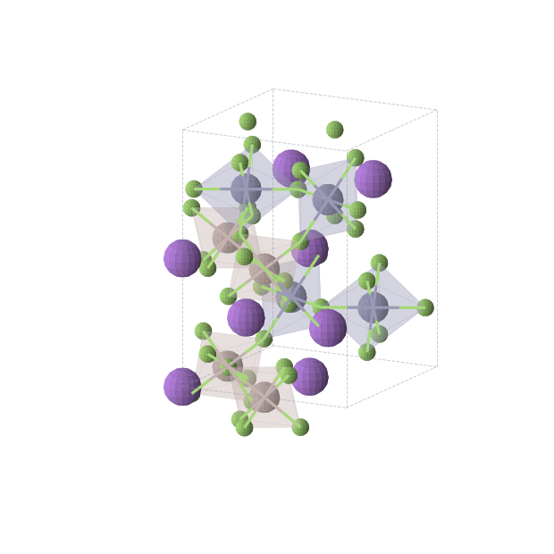 Crystal structure of Al2F14Na4Zn2 (orthorhombic, Imma (No. 74))