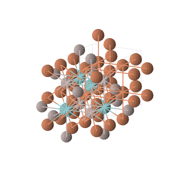 Crystal structure of Al1Fe2Nb1 (cubic, Fm-3m (No. 225))