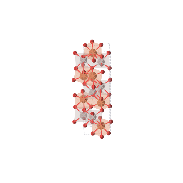 Crystal structure of AlFeO3 (trigonal, R-3 (No. 148))