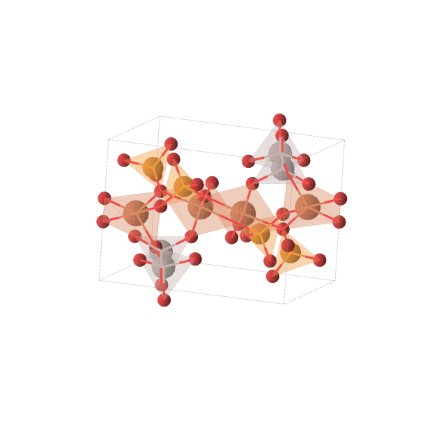 Crystal structure of Al4Fe4O20P4 (monoclinic, P21/c (No. 14))