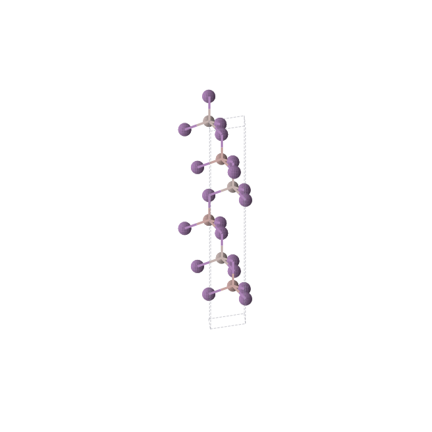 Crystal structure of Al1Ga1Sb2 (trigonal, R3m (No. 160))