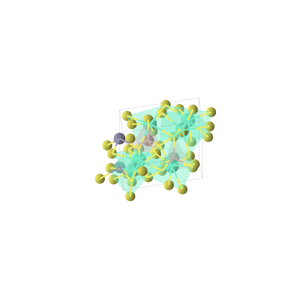 Crystal structure of Al2Gd6S14Zn2 (hexagonal, P63 (No. 173))