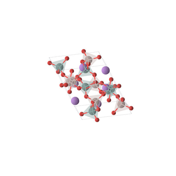 Crystal structure of Al6Ge6Li6O24 (trigonal, R3 (No. 146))