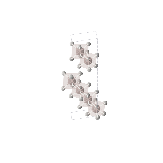 Crystal structure of AlH3 (trigonal, R-3c (No. 167))
