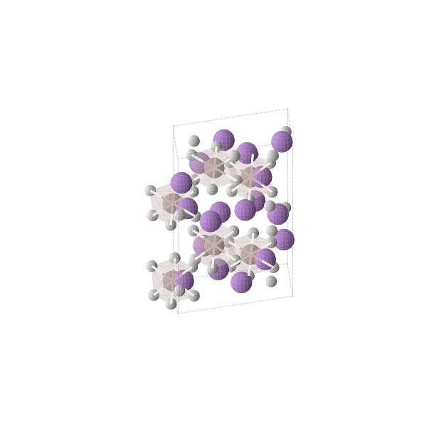 Crystal structure of Li3AlH6 (trigonal, R-3 (No. 148))