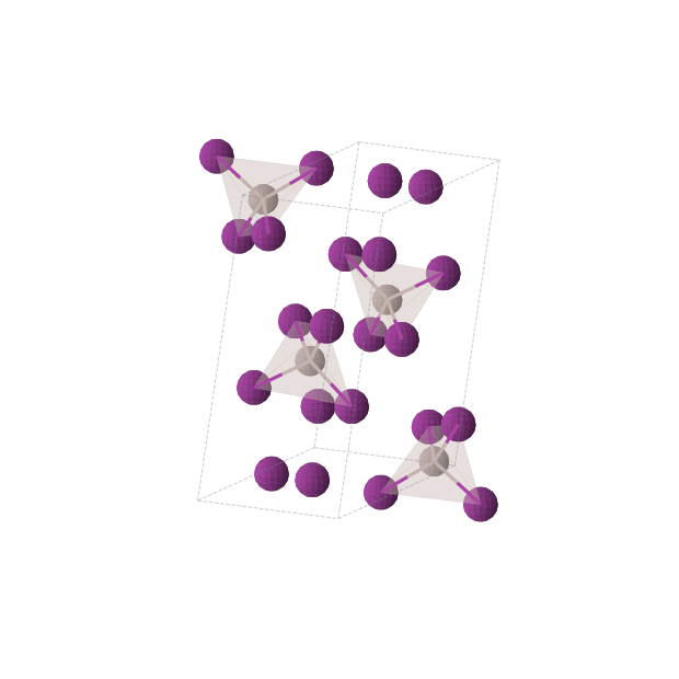Crystal structure of AlI3 (monoclinic, P21/c (No. 14))