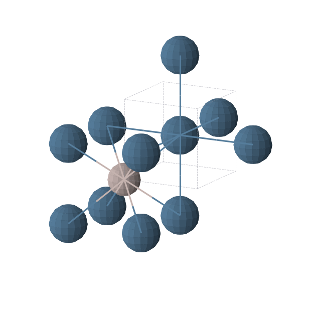 Crystal structure of AlIr (cubic, Pm-3m (No. 221))
