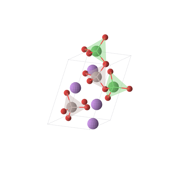 Crystal structure of Li2AlNiO4 (monoclinic, Pc (No. 7))