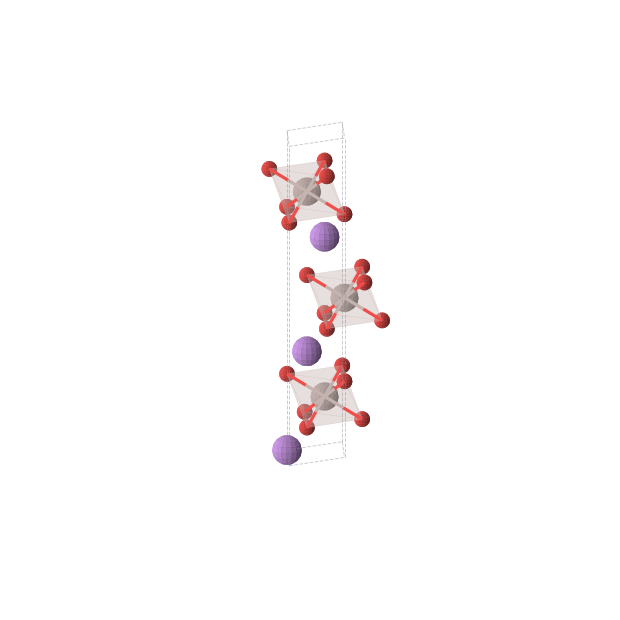 Crystal structure of LiAlO2 (trigonal, R-3m (No. 166))