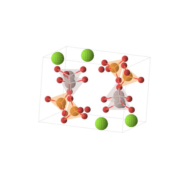 Crystal structure of Al4Mg4O20P4 (monoclinic, P21/c (No. 14))