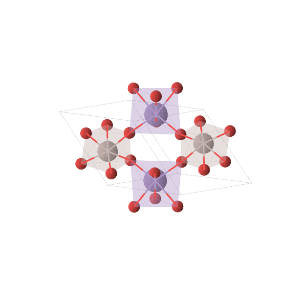 Crystal structure of MnAlO3 (triclinic, P-1 (No. 2))