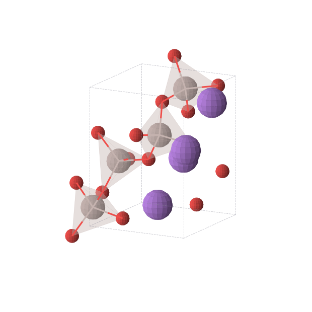 Crystal structure of NaAlO2 (orthorhombic, Pna21 (No. 33))