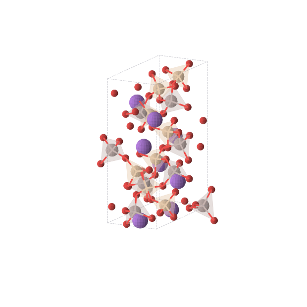 Crystal structure of NaAlSiO4 (orthorhombic, Pca21 (No. 29))