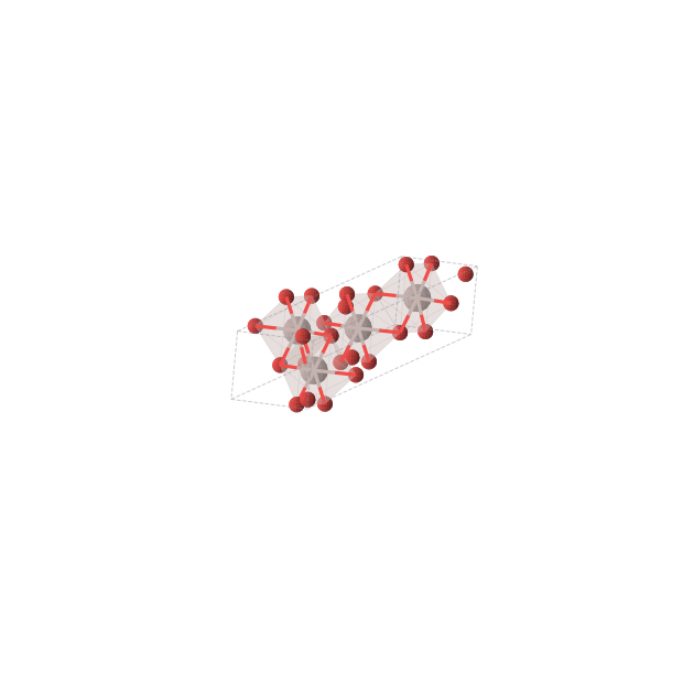 Crystal structure of AlO3 (monoclinic, C2 (No. 5))
