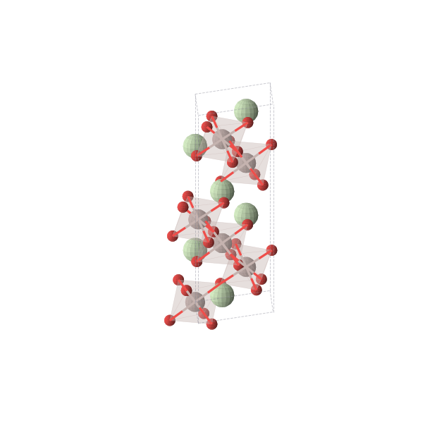 Crystal structure of Al2O6Pr2 (trigonal, R-3c (No. 167))