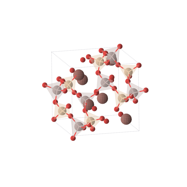 Crystal structure of Al4O16Si4Tl4 (trigonal, R3c (No. 161))