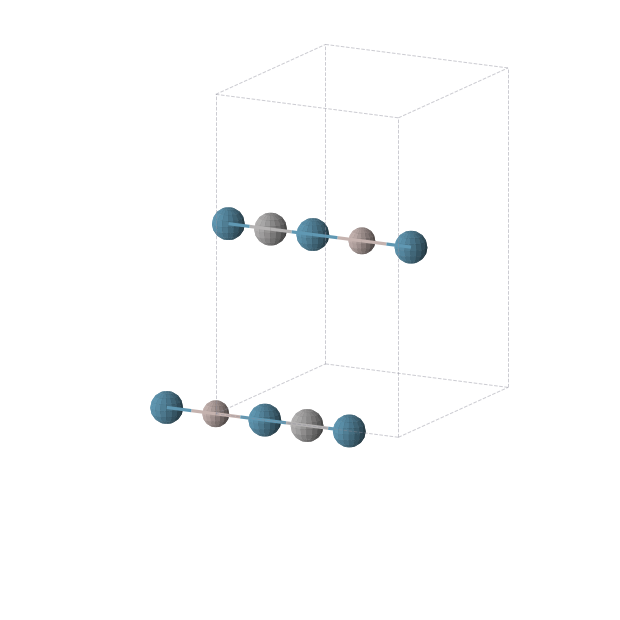 Crystal structure of Al1Re2V1 (orthorhombic, Immm (No. 71))