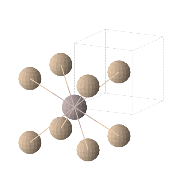 Crystal structure of AlSi (cubic, Pm-3m (No. 221))