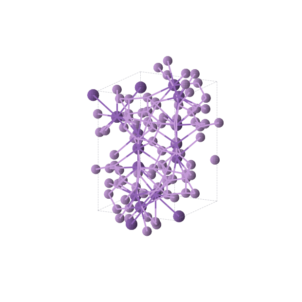 Crystal structure of As44Rb12 (orthorhombic, Pbcn (No. 60))
