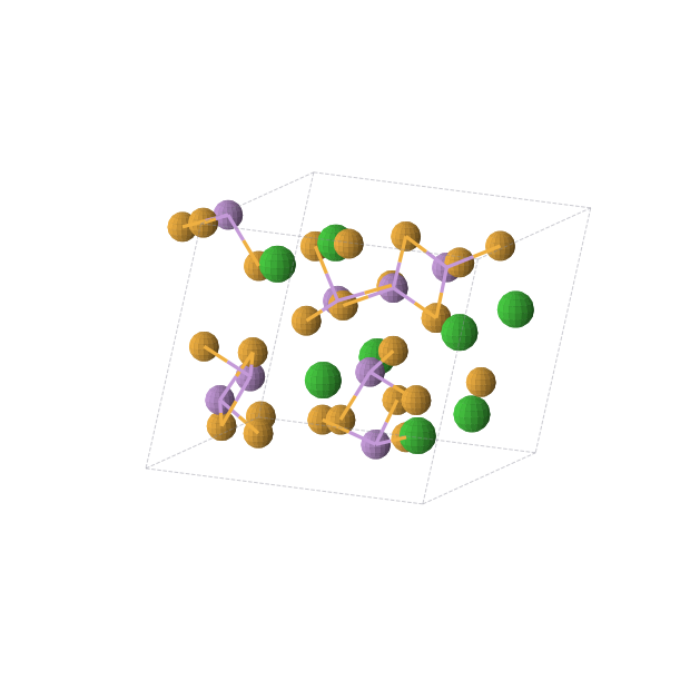 Crystal structure of As4Ba4Se10 (monoclinic, P21 (No. 4))