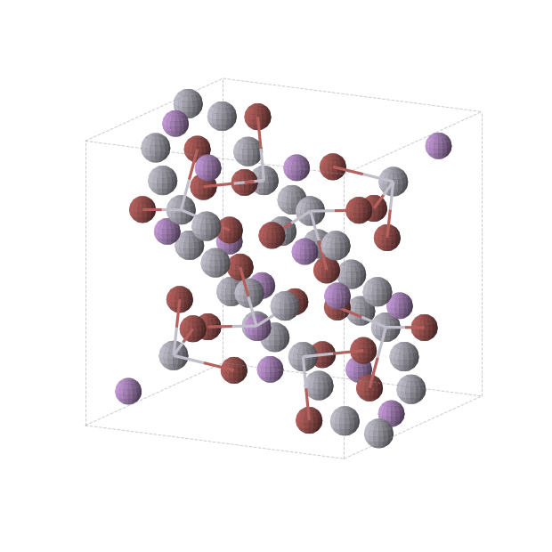 Crystal structure of As16Br24Hg32 (cubic, Pa-3 (No. 205))