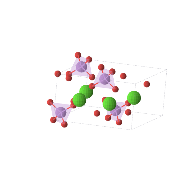 Crystal structure of Ca2As2O7 (monoclinic, C2/m (No. 12))