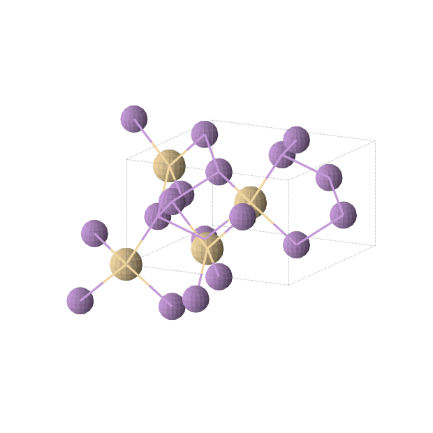 Crystal structure of CdAs2 (tetragonal, I4122 (No. 98))
