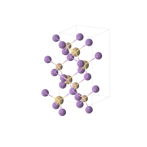 Crystal structure of As2Cd1Si1 (tetragonal, I-42d (No. 122))