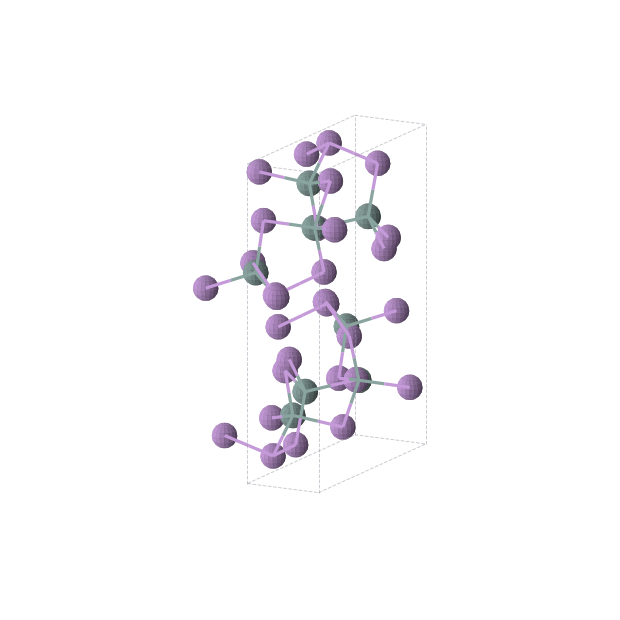 Crystal structure of As16Ge8 (orthorhombic, Pbam (No. 55))