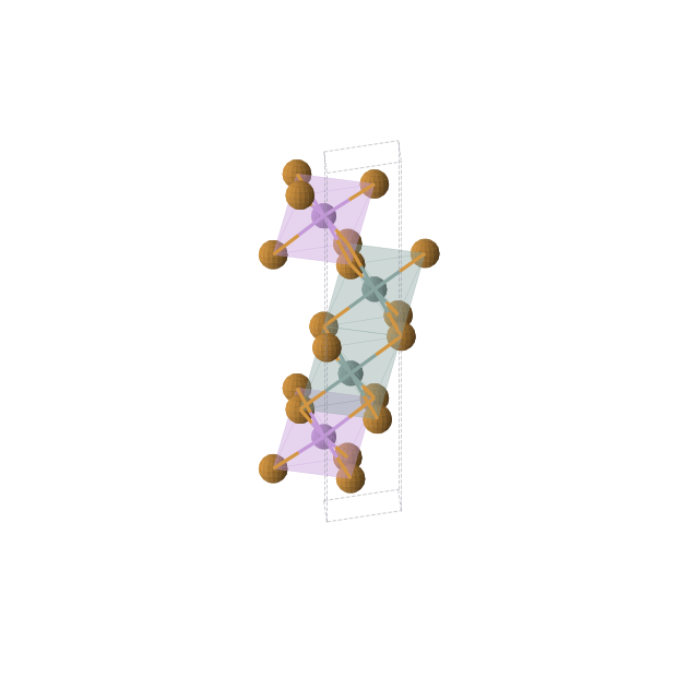 Crystal structure of Ge2Te5As2 (trigonal, P-3m1 (No. 164))