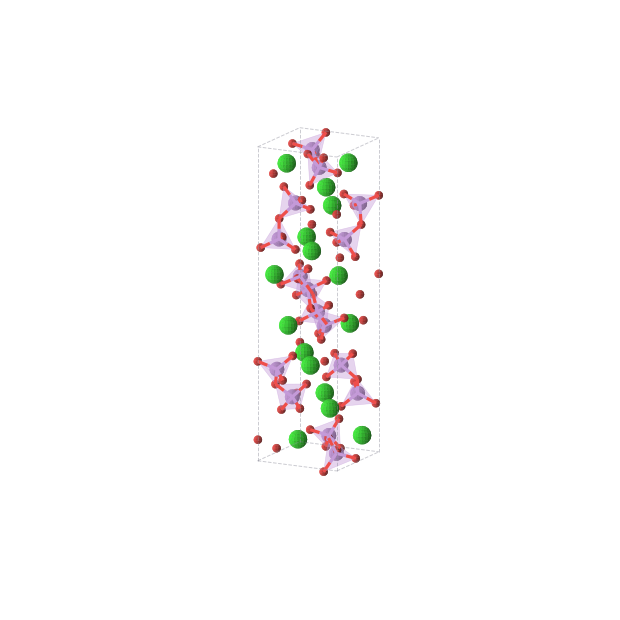 Crystal structure of As2O7Sr2 (tetragonal, P43 (No. 78))