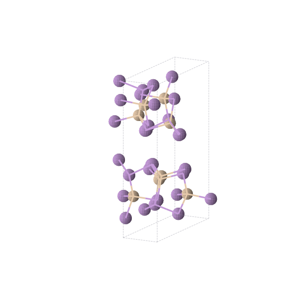 Crystal structure of SiAs2 (orthorhombic, Pbam (No. 55))