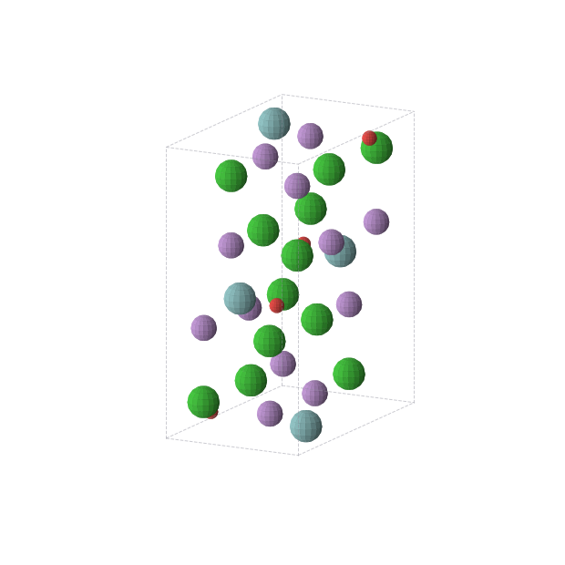 Crystal structure of As12Ba12Nb4O4 (orthorhombic, Pnma (No. 62))