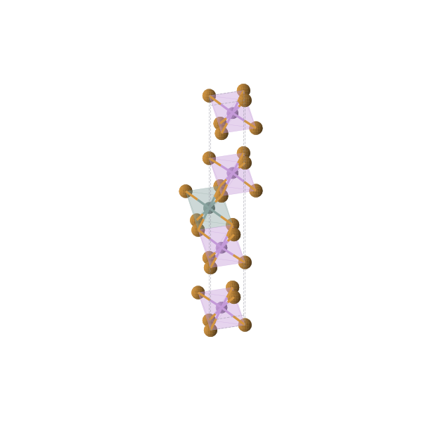 Crystal structure of GeTe7As4 (trigonal, P-3m1 (No. 164))