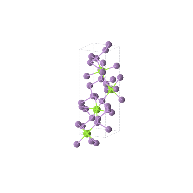 Crystal structure of As16Mg4 (tetragonal, P41212 (No. 92))