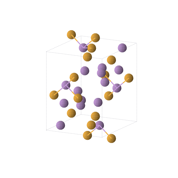 Crystal structure of As4Se3 (orthorhombic, Pnma (No. 62))