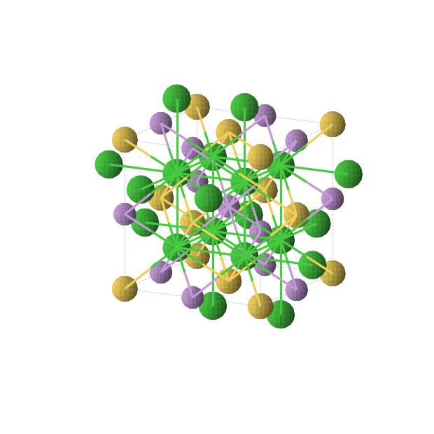 Crystal structure of AsAuBa2 (cubic, Fm-3m (No. 225))