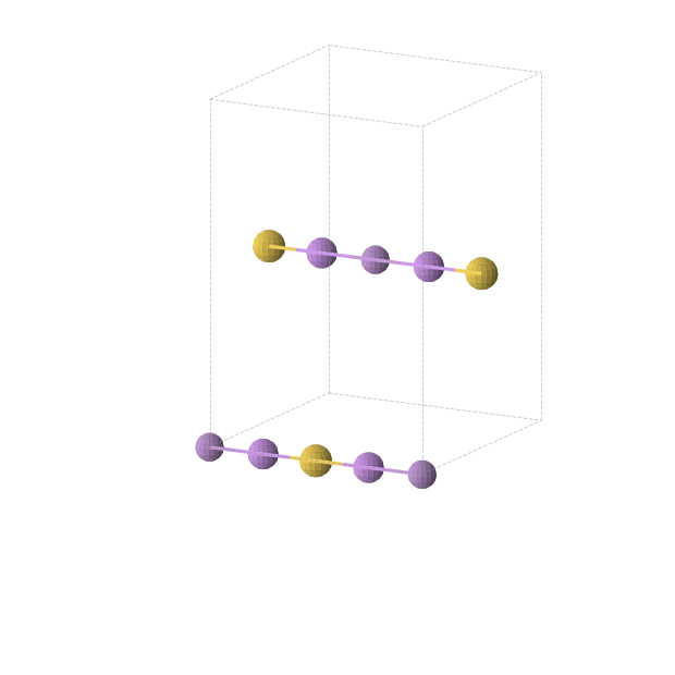 Crystal structure of AsAuLi2 (orthorhombic, Immm (No. 71))