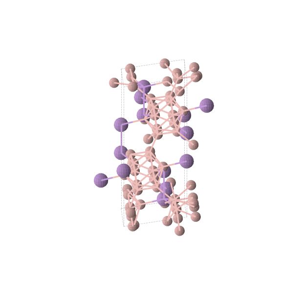 Crystal structure of B6As (trigonal, R-3m (No. 166))