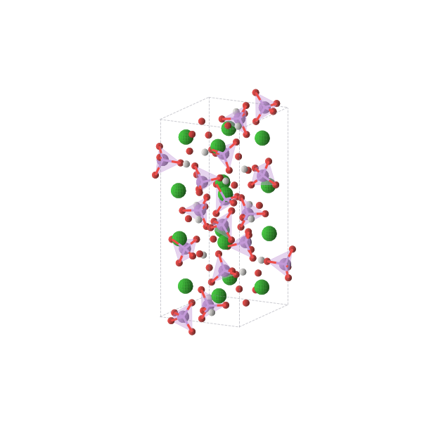 Crystal structure of As12Ba12H12O48 (orthorhombic, Pbca (No. 61))