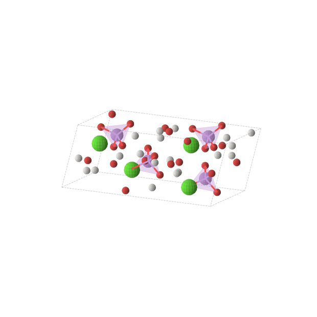Crystal structure of CaAsH5O6 (monoclinic, Cc (No. 9))